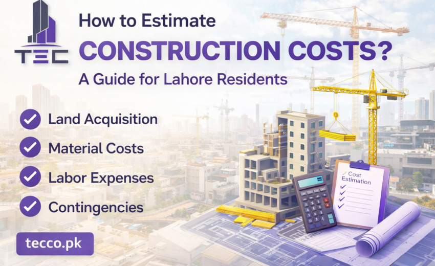 Mastering How to Estimate Construction Costs: A Guide for Lahore Residents 2026