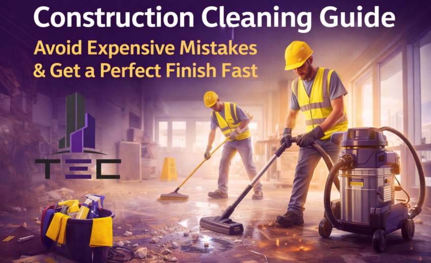 Construction Cleaning Guide: Avoid Expensive Mistakes & Get a Perfect Finish Fast In 2026