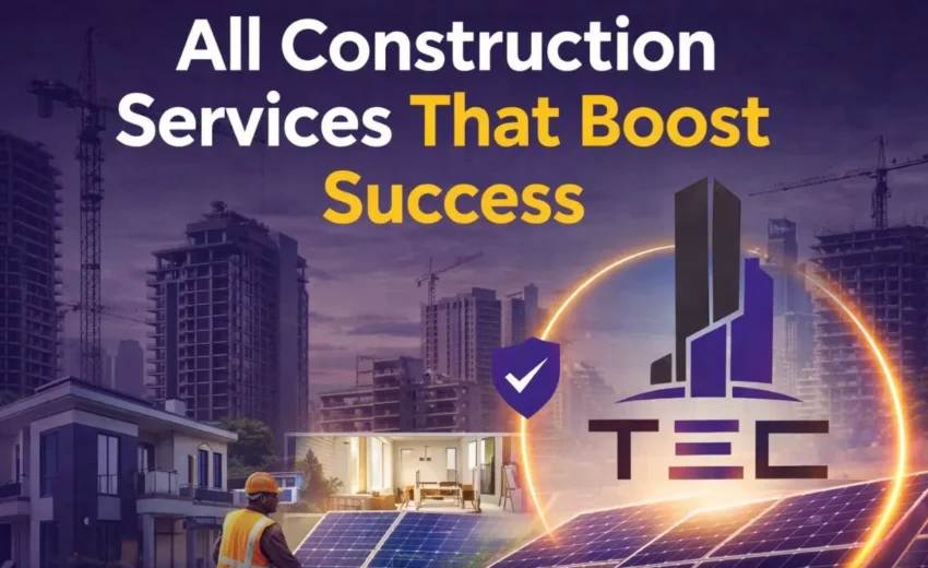 All Construction Services That Boost Success | TECCO 2026