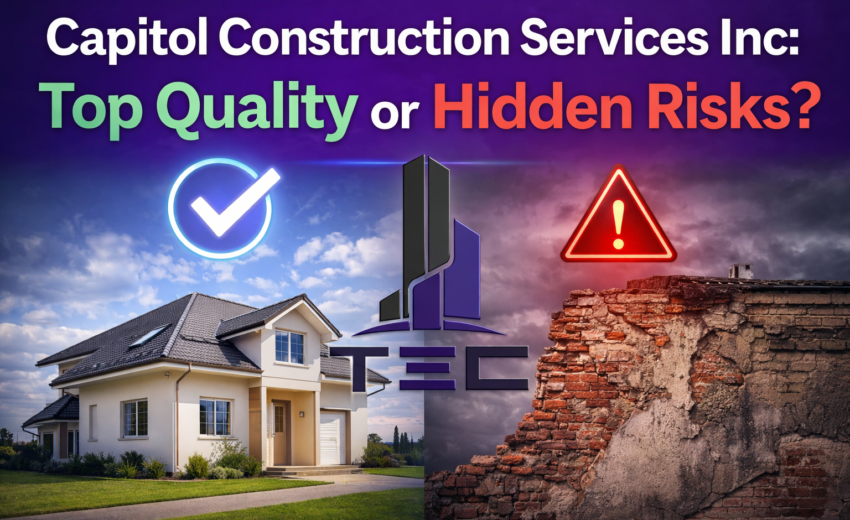 Capitol Construction Services Inc: Top Quality or Hidden Risks In 2026