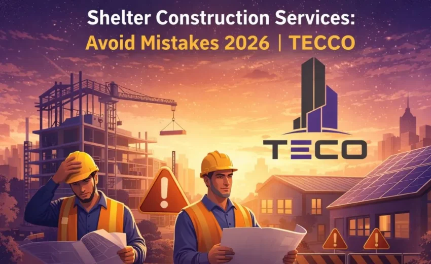 Shelter Construction Services: Avoid Mistakes 2026 | TECCO